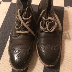 Crevo Men’s Wingtip Boots 9.5